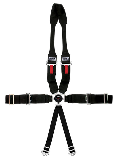 6-Way 3in Restraint Kam Lock Lap Belt Pull Up Dr