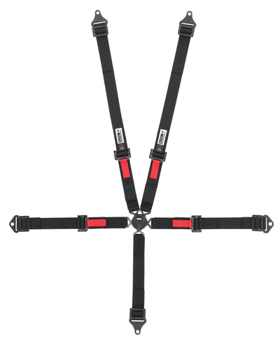 Kam Lock 2in Belts Black Pull-Up Bolt In Or Wrap - 11174AB