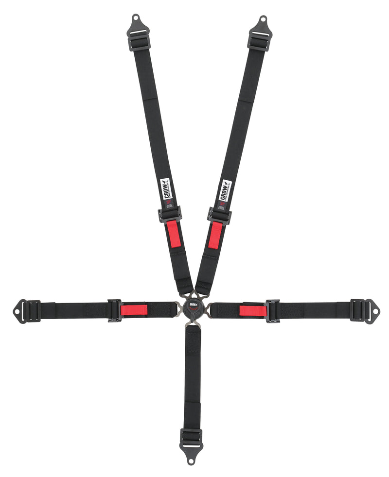 Kam Lock 2in Belts Black Pull-Up Bolt In Or Wrap - 11174AB
