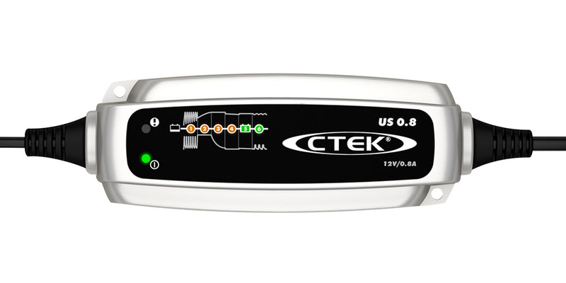 Battery Charger US .8 12v .8A Maintainer