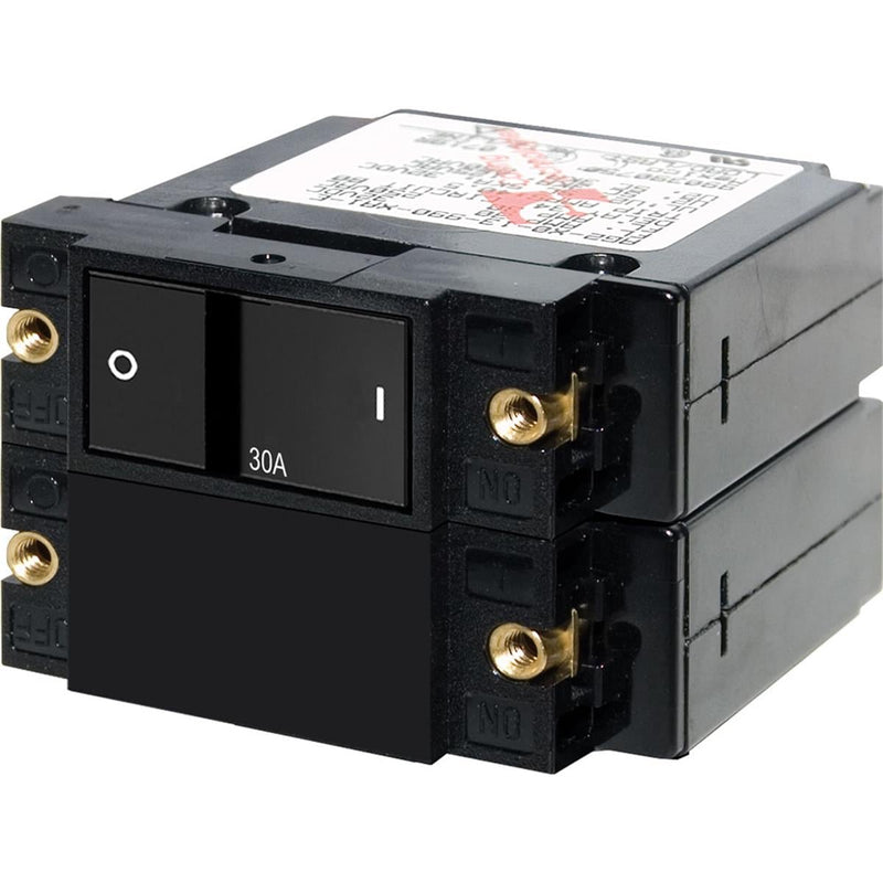 Circuit Breaker A2 Flat Rocker 30A - 7414BSS