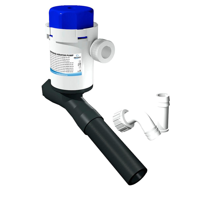 Aerator 750 Gph Angled Tube 12V - 0105080