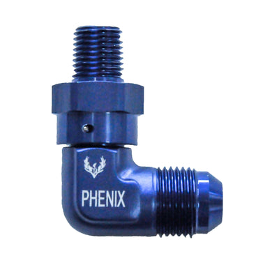 Male Swivel AN to NPT -10 | 3/8 | 90° - PHC10534