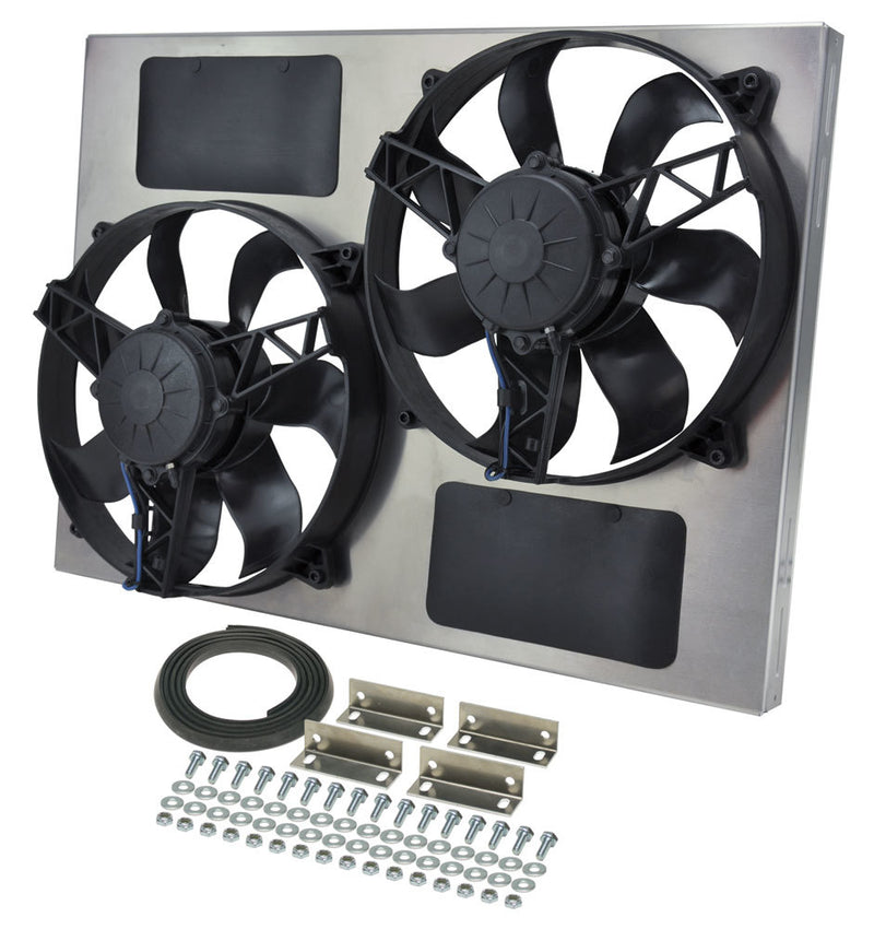 DUAL RADIATOR FAN SHROUD ASSEM