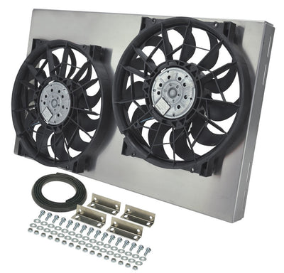 DUAL RADIATOR FAN SHROUD ASSEM