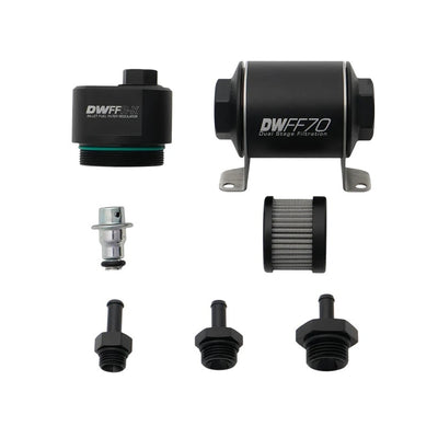 70mm Billet Filter Reg 10 Micron 5/16 Fittings