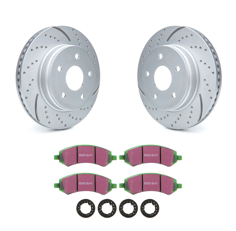DISC BRAKE PAD AND ROTOR KIT