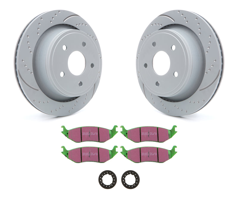 DISC BRAKE PAD AND ROTOR KIT