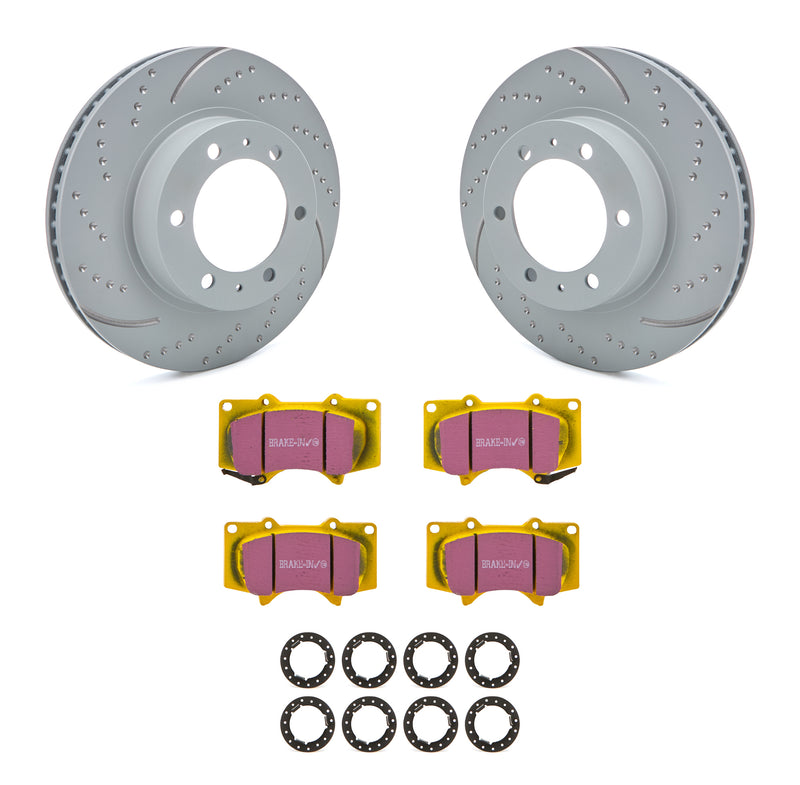 DISC BRAKE PAD AND ROTOR KIT