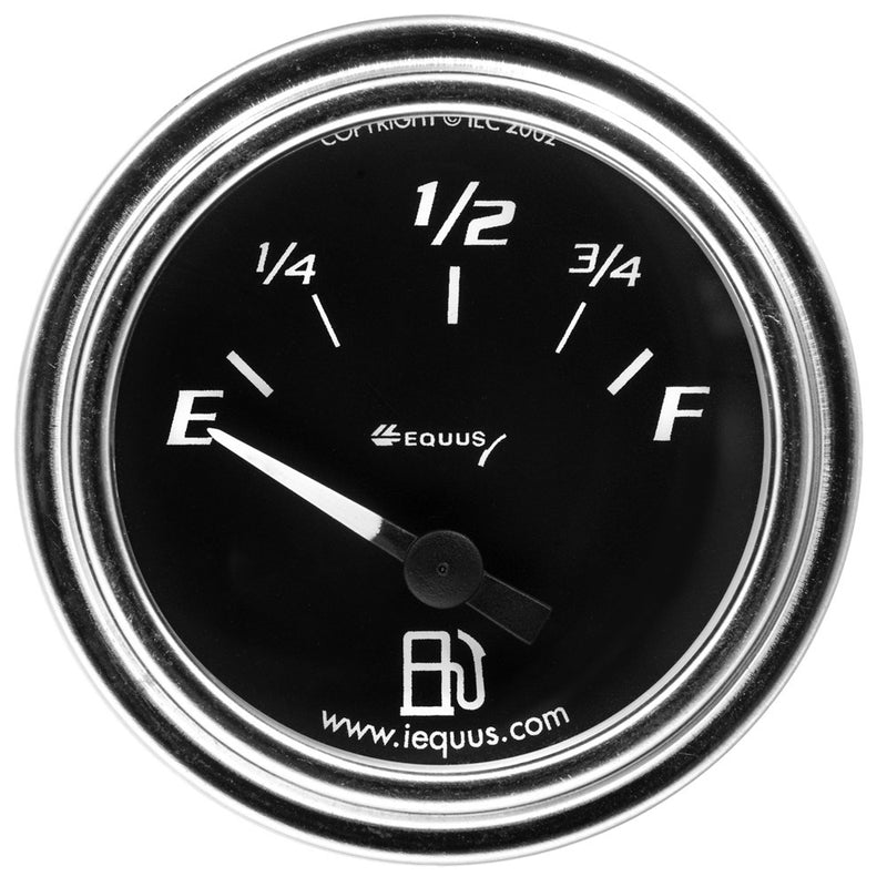 2.0 Dia Fuel Level Gauge Chrome - E7363