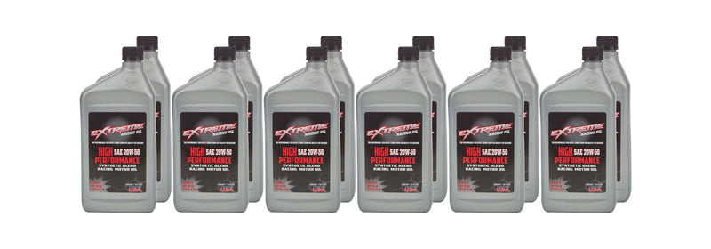 20W50 Synthetic Blend 12 x 1 Quart - HP20W50C