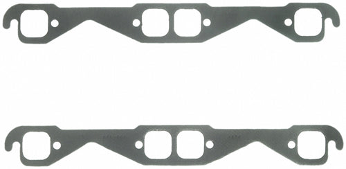SB Chevy Exhaust Gaskets SQUARE PORTS STOCK SIZE - 1404