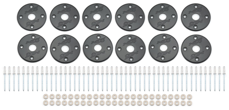Scuff Plate Plastic Black 12-Pack MD3