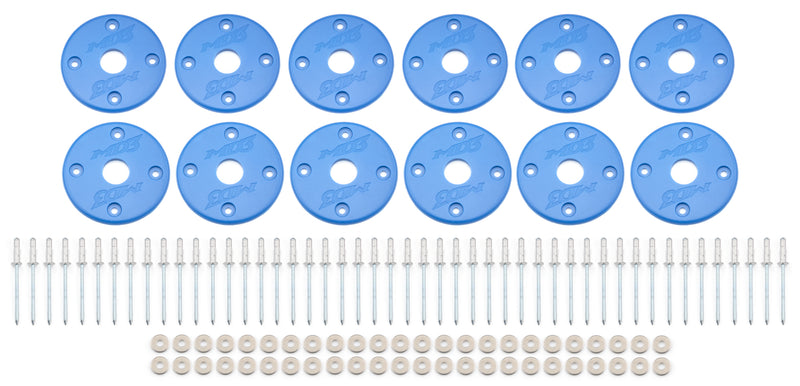 Scuff Plate Plastic Blue 12-Pack MD3