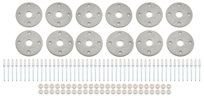 Scuff Plate Plastic Gray 12-Pack MD3