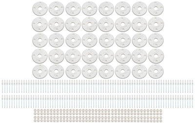Scuff Plate Plastic White 40-Pack MD3