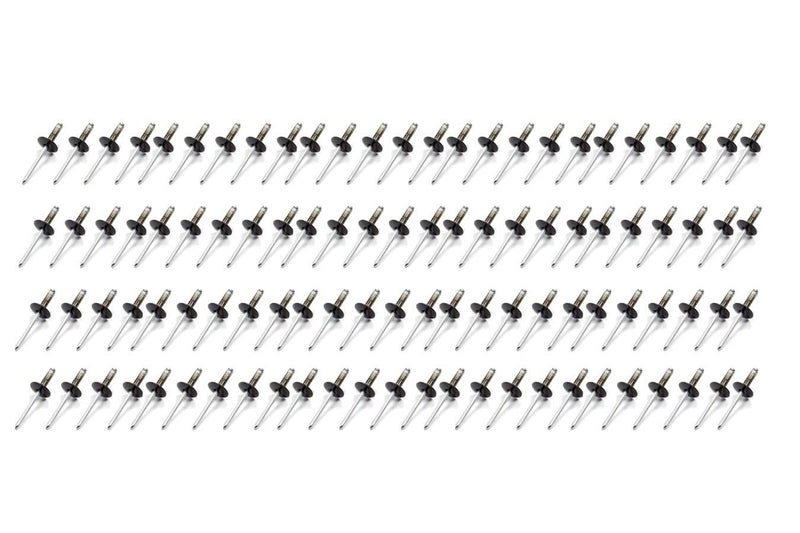 Lrg Hd Rivet Black Multi -grip 100pk