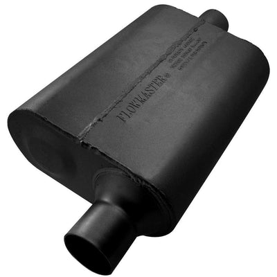 2.25"OFF/CNTR DELTA FLO MUFFLR