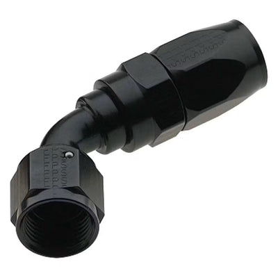 Hose Fitting #12 60 Deg. to #16 Hose Black