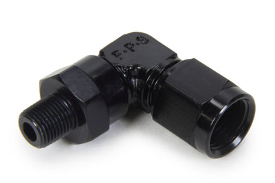 6an Female Swivel to 1/8 MPT 90-Degree Fitting