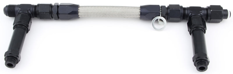 DUAL INLET FUEL LINE KIT BLK