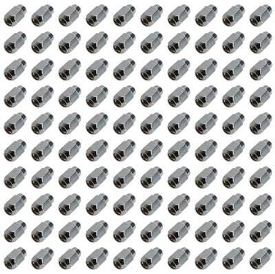 100 Lugnuts 7/16 Acorn 13/16 Hex