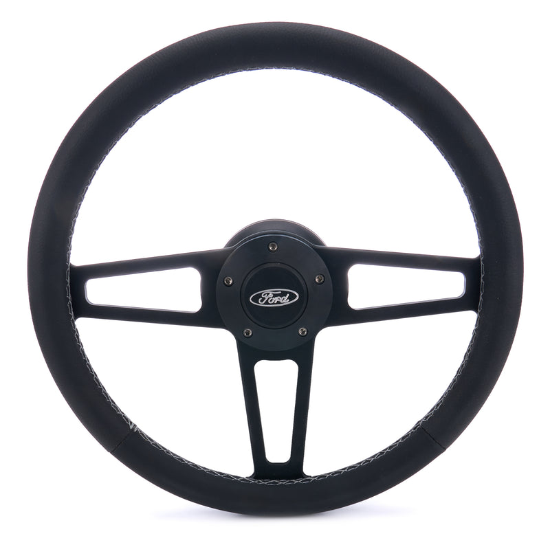 T Series Blk Wheel FORD Logo/Install Kit - 1917
