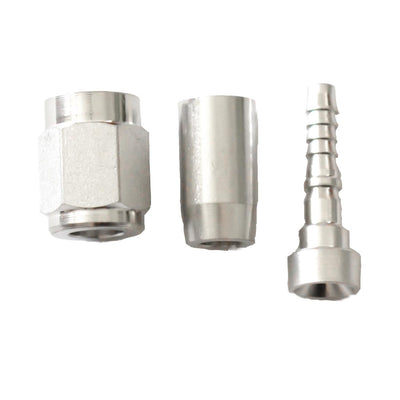 Crimp PTFE Hose End Straight -04 - PHG40011