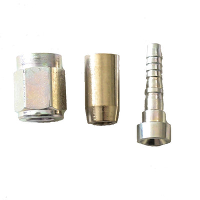 Crimp PTFE Hose End Straight -06 - PHG6007