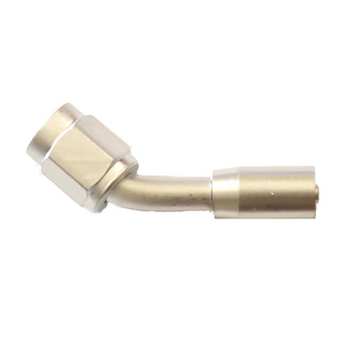 Crimp PTFE Hose End 45° | -03 - PHG34511