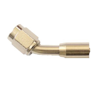 Crimp PTFE Hose End 45° | -06 - PHG6457