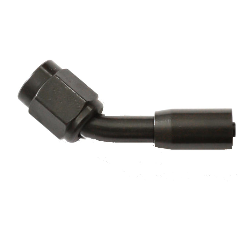 Crimp PTFE Hose End 45° | -03 - PHG3458