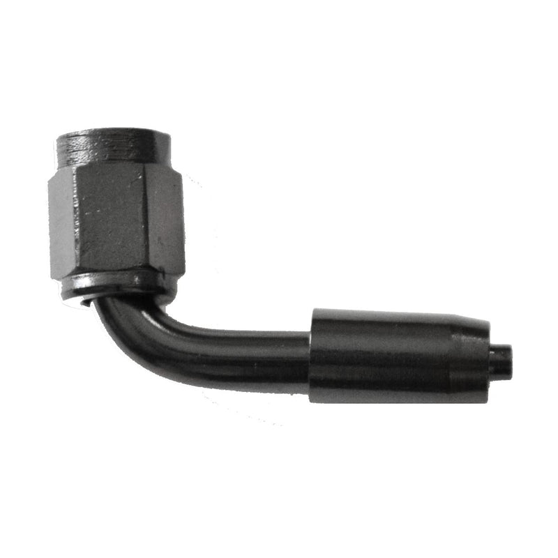 Crimp PTFE Hose End 90° | -03 - PHG3908