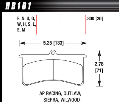 BRAKE PADS - BLACK