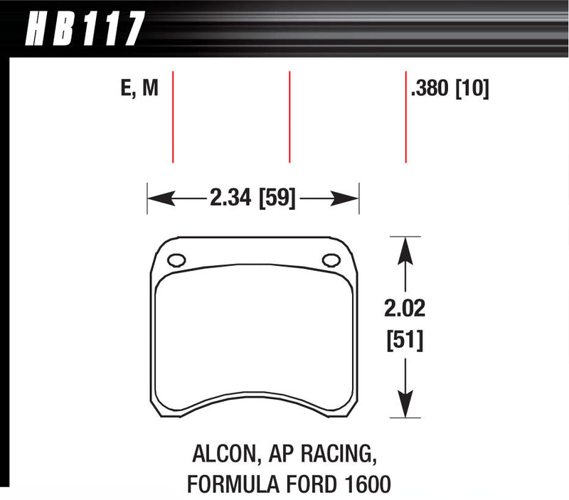BRAKE PADS RACE BLUE