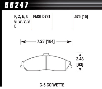 BRAKE PADS STREET CERAMIC