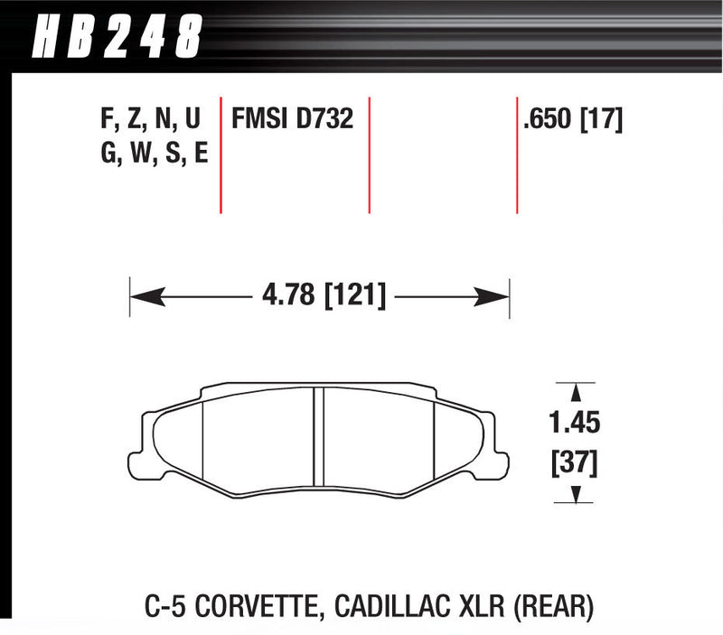 HPS BRAKE PADS