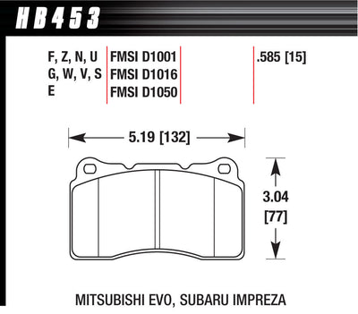 BRAKE PADS STREET CERAMIC