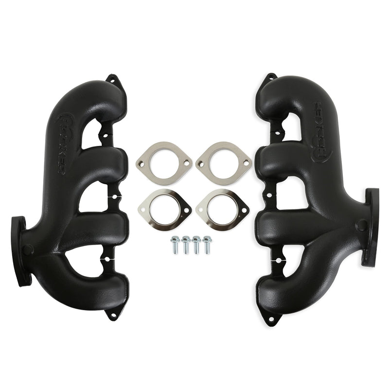 EXHAUST MANIFOLD- BLACK