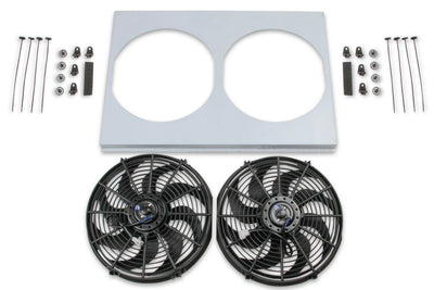 FAN AND SHROUD 2 14 INCH FANS