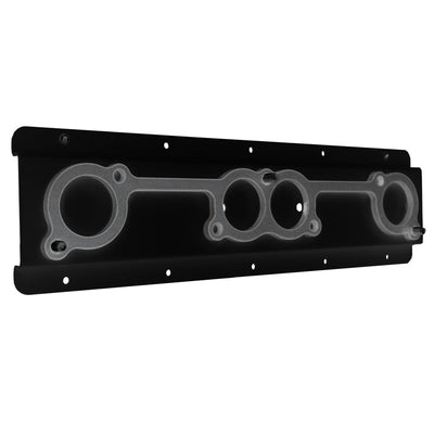 Header Rack Spreadport Flat Mount Black - HRP6700FBLK