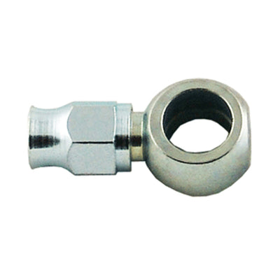 Banjo Hose End Non-Swivel -03 x 10MM Straight Short Steel - PHJ03137