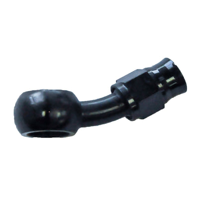 Reusable Banjo Hose End -03 x 10MM x 20° Steel Black - PHJ0310208