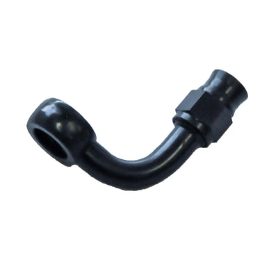 Reusable Banjo Hose End -03 x 10MM x 90° Steel Black - PHJ0310908