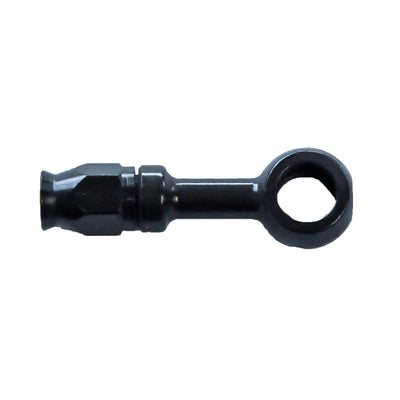 Banjo Hose End Non-Swivel -03 x 10MM 3/8 Straight Steel Black - PHJ03108