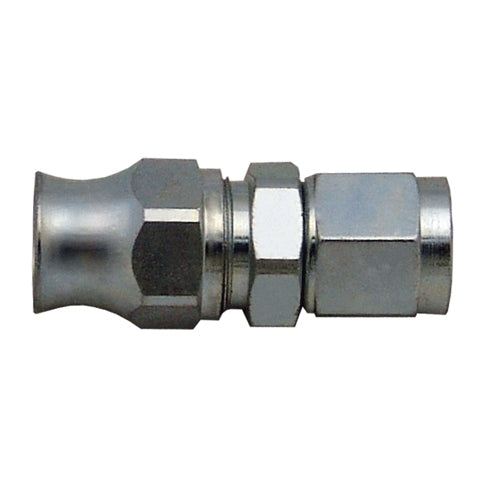 Reusable PTFE Hose End -06 Straight Stainless - PHJ060011