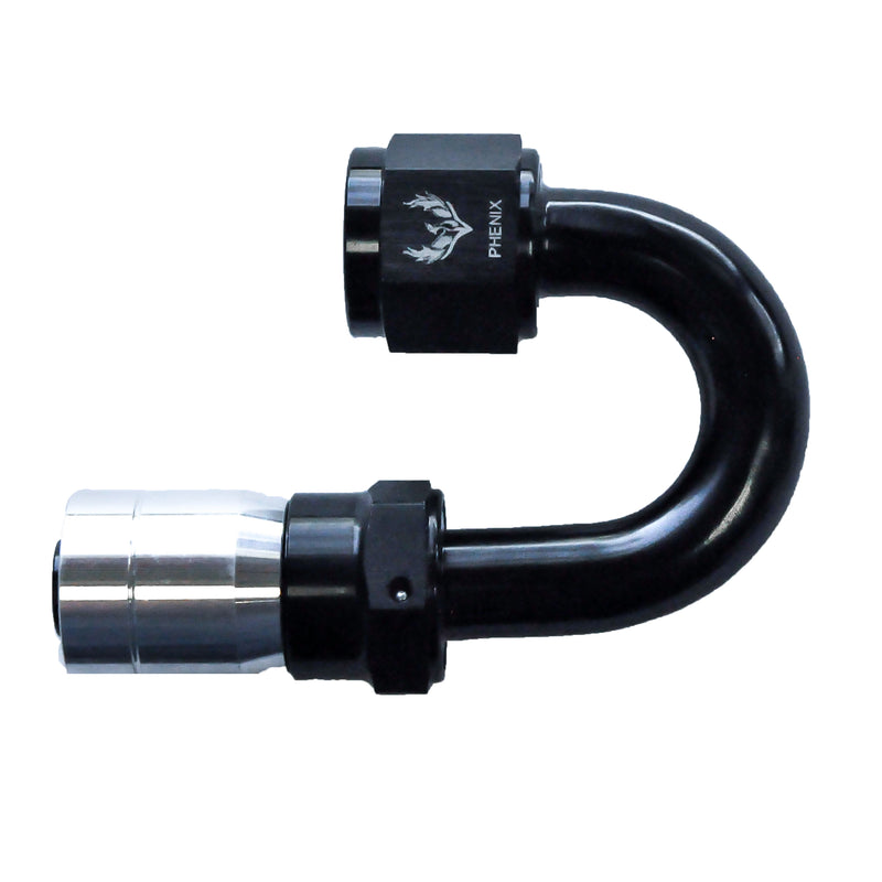 Crimped Hose End -10 x 180° - PHJ41018035