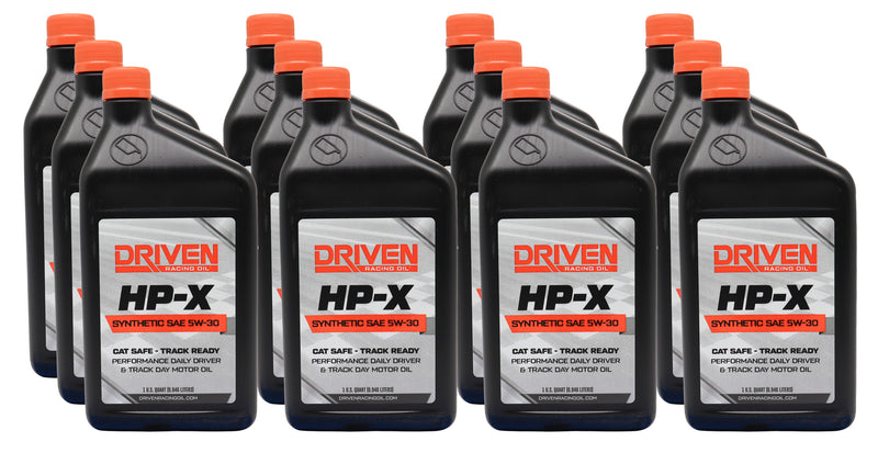HP-X 5W30 Motor Oil Case 12/Qt