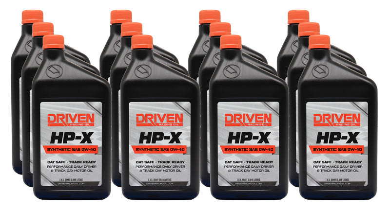 HP-X 0W40 Motor Oil Case 12/Qt
