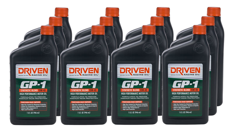 GP-1 15w40 SemiSynthetic Case 12 x 1 Quart